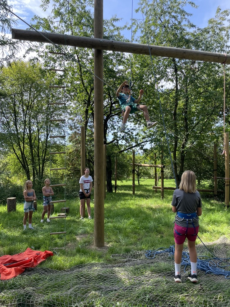 Outdoorové aktivity – lanový park